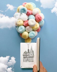 意大利藝術(shù)家pietro cataudella手繪融合現(xiàn)實(shí)場景 同框拍攝毫無違和